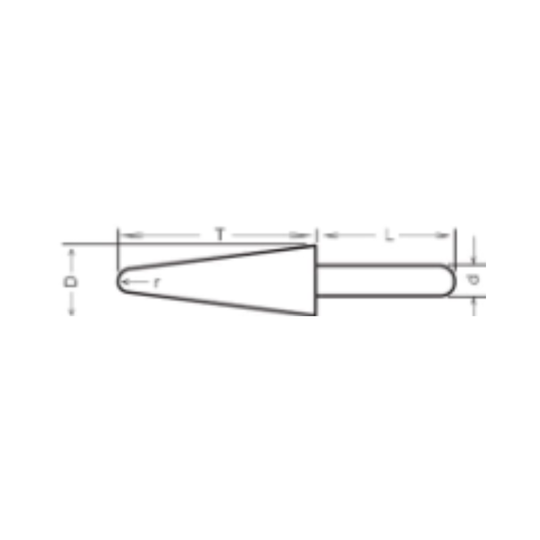 軸付砥石 WA I号