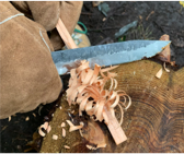 amenoma Bushcraft knife