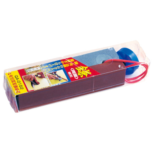 鎌砥石 荒砥石(#150)/中砥石(#800) 収納ケース入り QA-0152