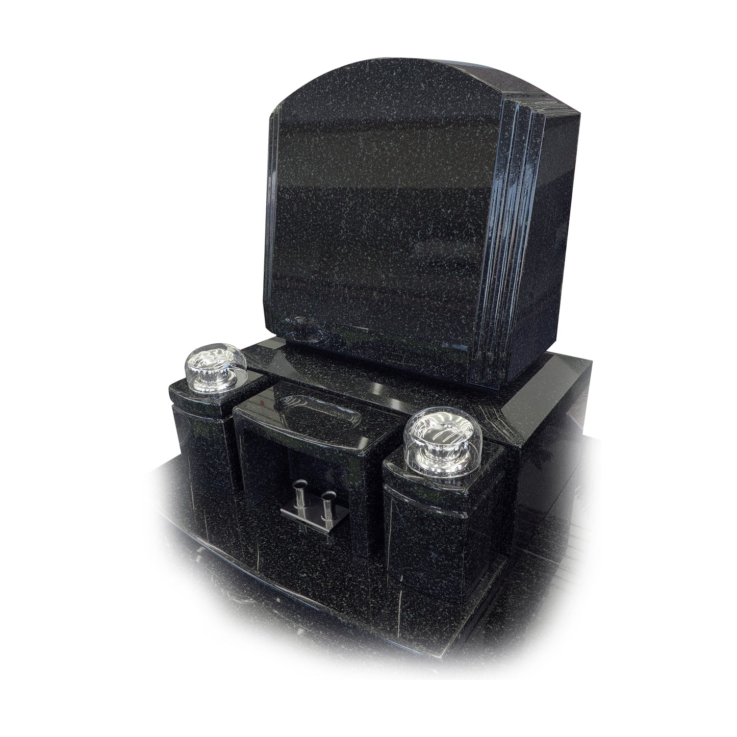 ガラスの花立カバー