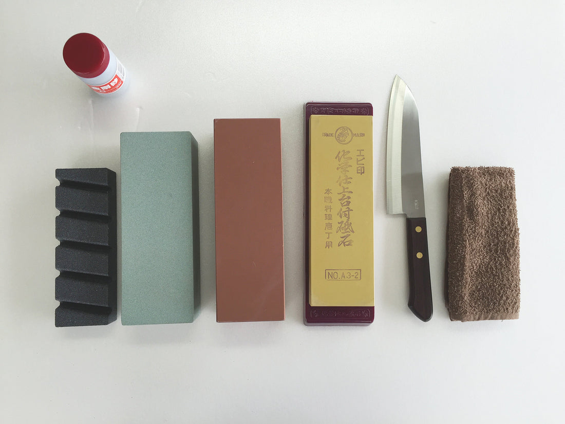 砥石の番手と種類｜包丁にあった正しい砥石の選び方