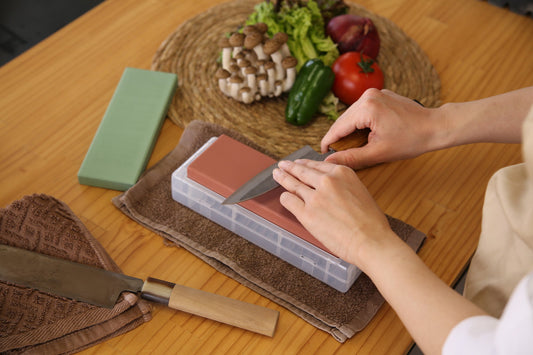 包丁が切れなくなったら【はじめての砥石セット】