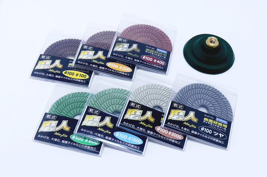 乾式 曲面研磨用ダイヤモンドホイール (磨人)100φ