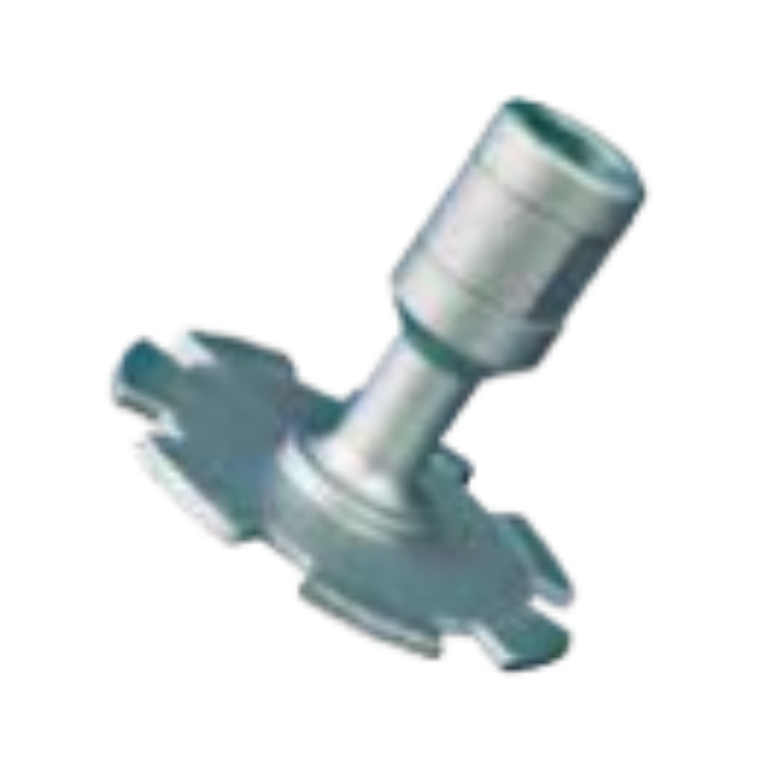 ネジ付ドライカッター 50x2xM10 タイル用  継ぎボス付　FC-5293